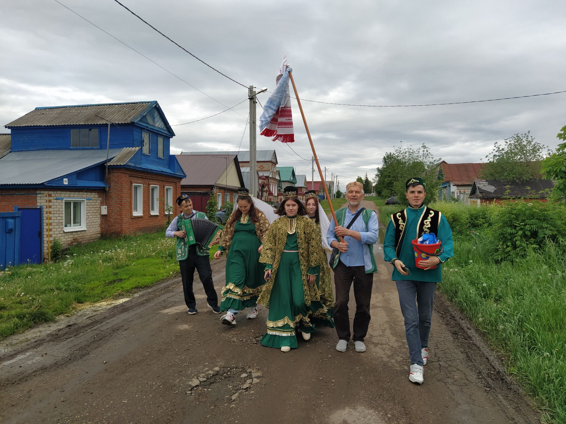 В Чистополе прошел обряд сбора полотенец (ФОТОРЕПОРТАЖ)