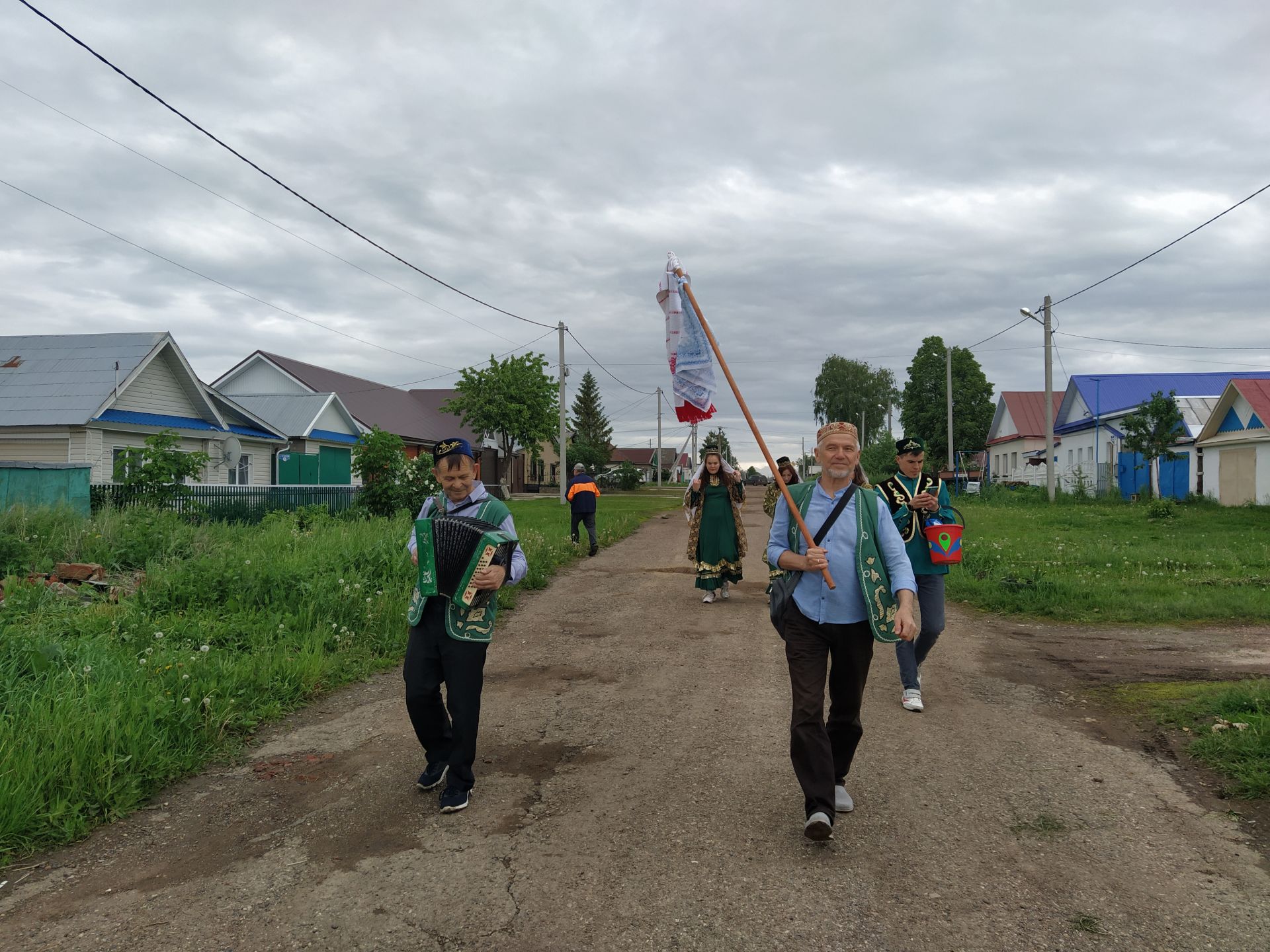 В Чистополе прошел обряд сбора полотенец (ФОТОРЕПОРТАЖ)