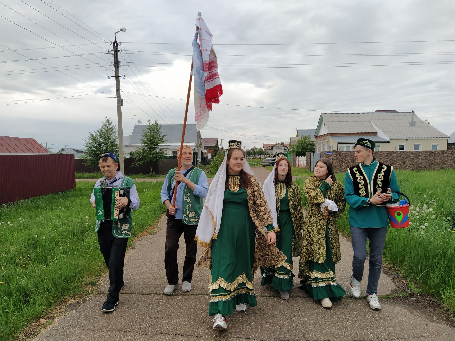 В Чистополе прошел обряд сбора полотенец (ФОТОРЕПОРТАЖ)