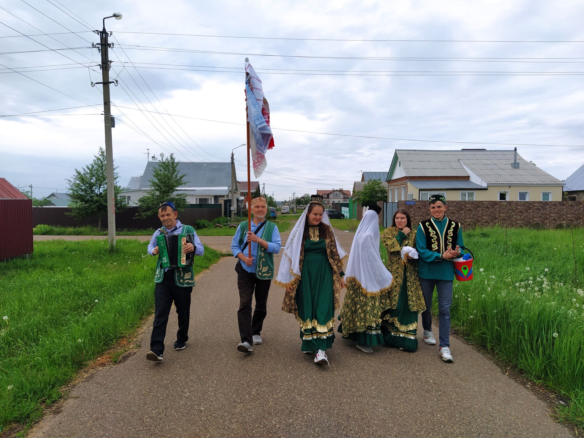 В Чистополе прошел обряд сбора полотенец (ФОТОРЕПОРТАЖ)