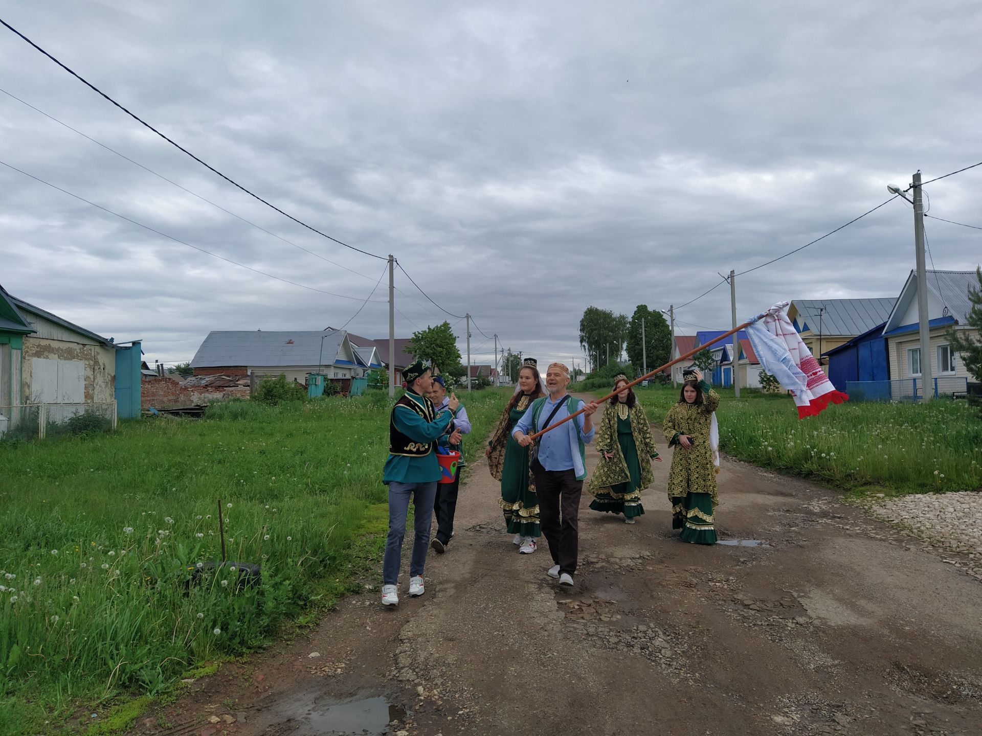 В Чистополе прошел обряд сбора полотенец (ФОТОРЕПОРТАЖ)