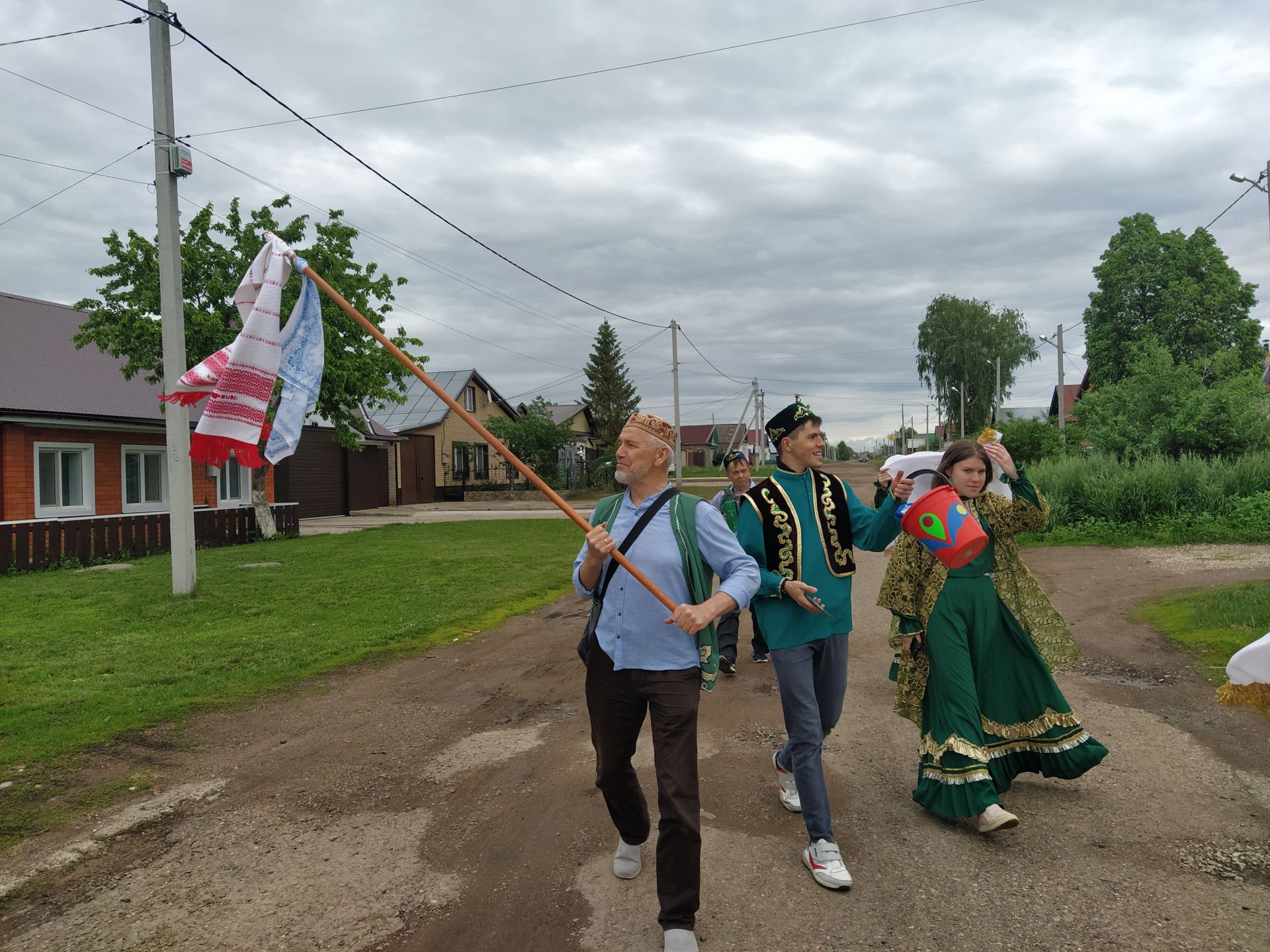 В Чистополе прошел обряд сбора полотенец (ФОТОРЕПОРТАЖ)