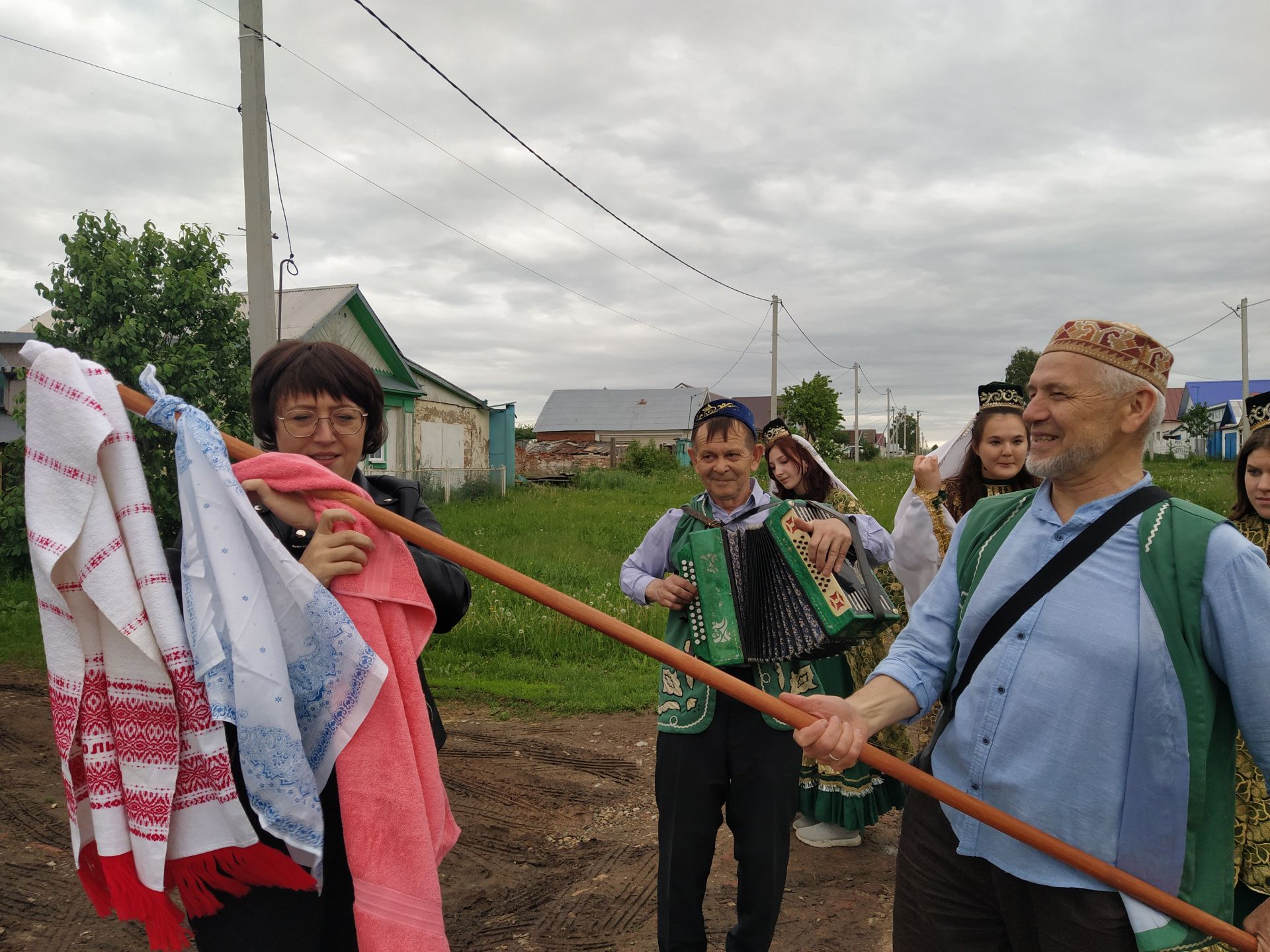 В Чистополе прошел обряд сбора полотенец (ФОТОРЕПОРТАЖ)