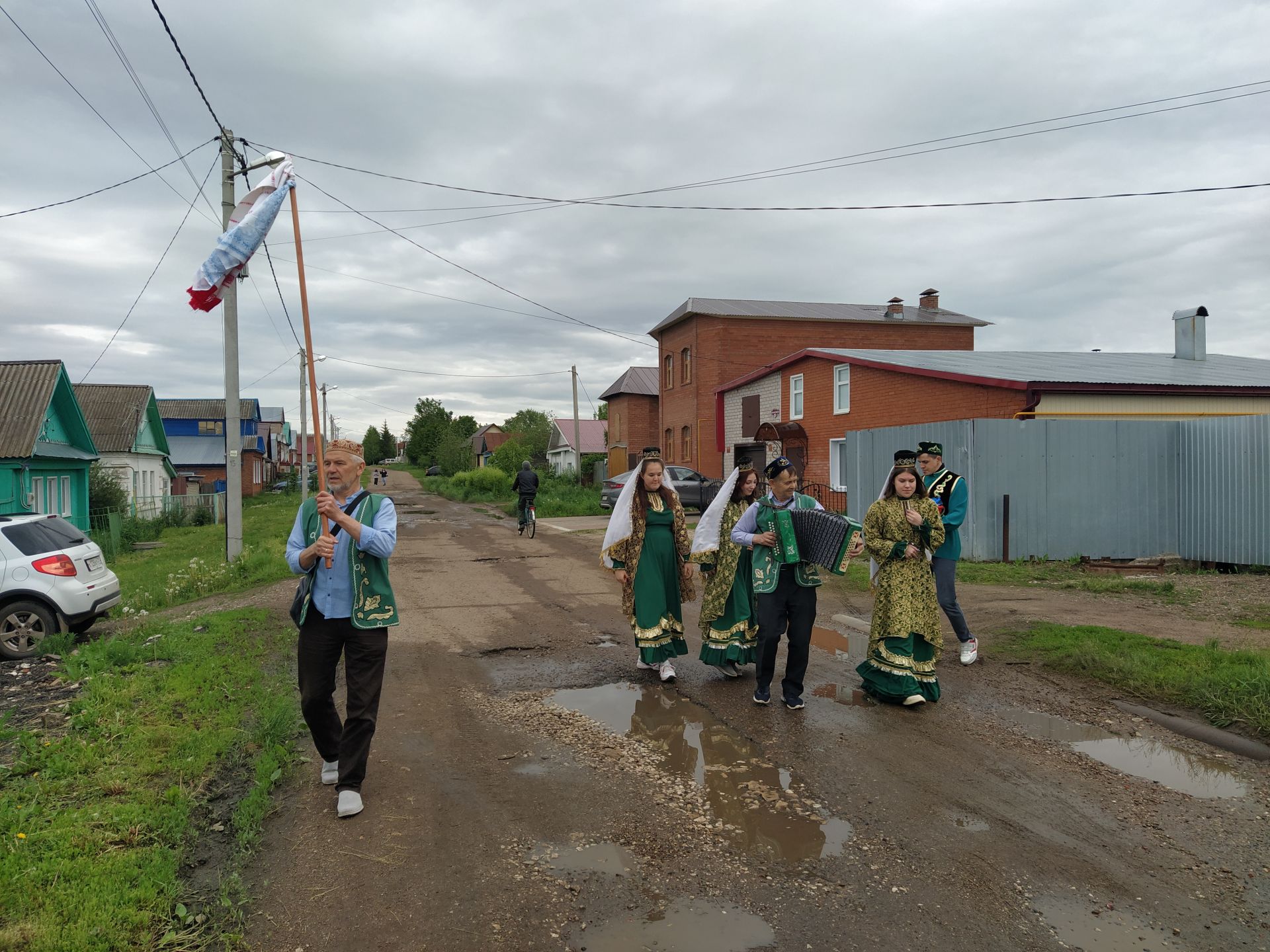 В Чистополе прошел обряд сбора полотенец (ФОТОРЕПОРТАЖ)