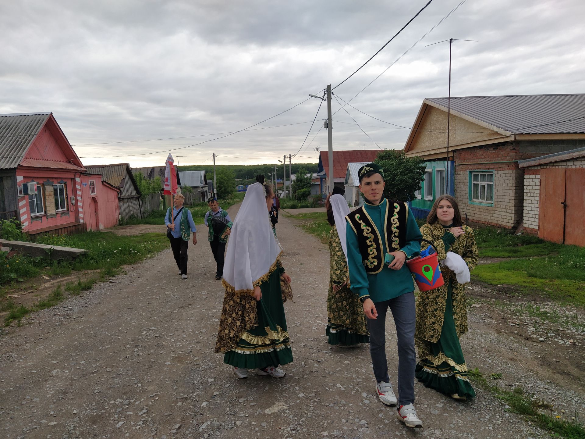 В Чистополе прошел обряд сбора полотенец (ФОТОРЕПОРТАЖ)