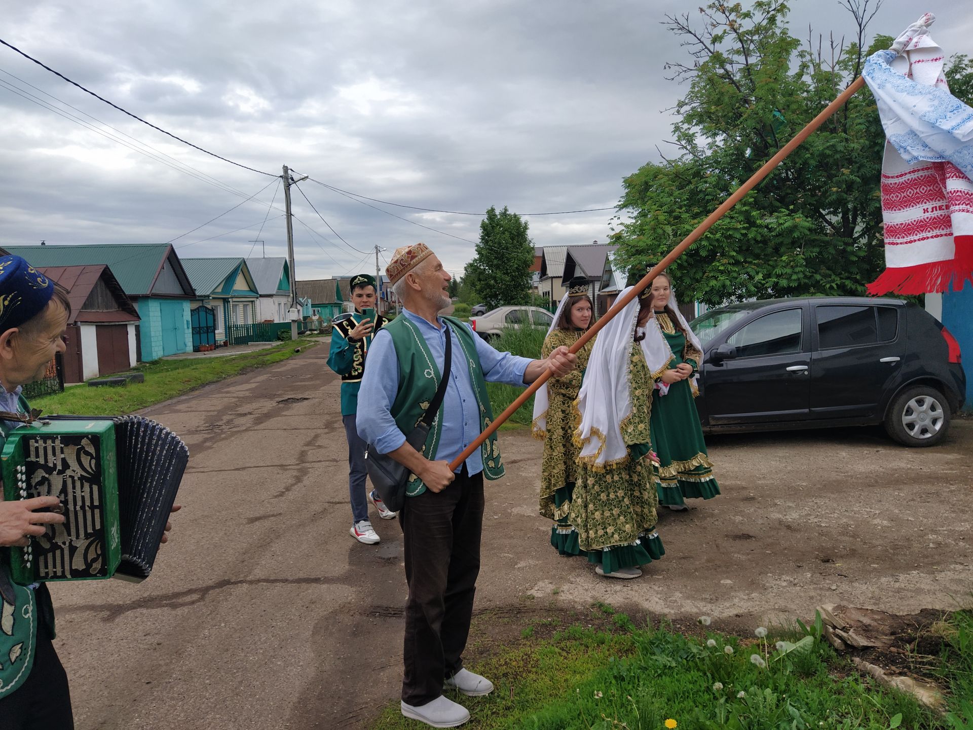 В Чистополе прошел обряд сбора полотенец (ФОТОРЕПОРТАЖ)