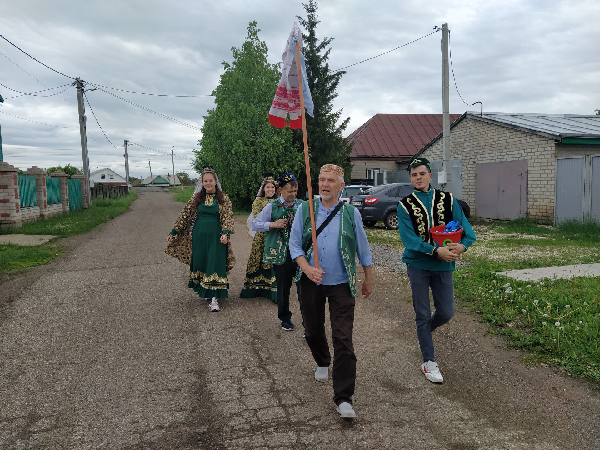 В Чистополе прошел обряд сбора полотенец (ФОТОРЕПОРТАЖ)