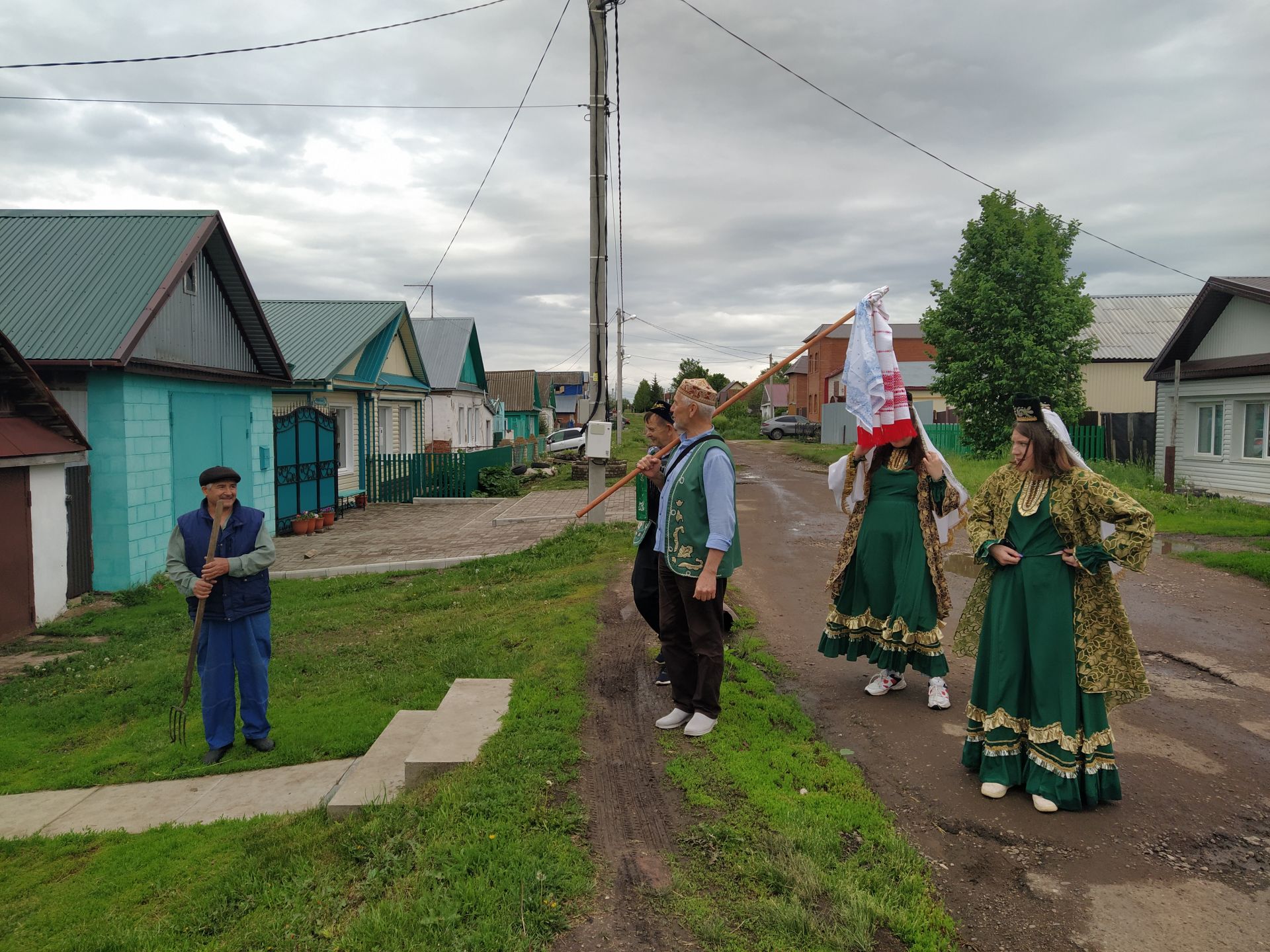 В Чистополе прошел обряд сбора полотенец (ФОТОРЕПОРТАЖ)