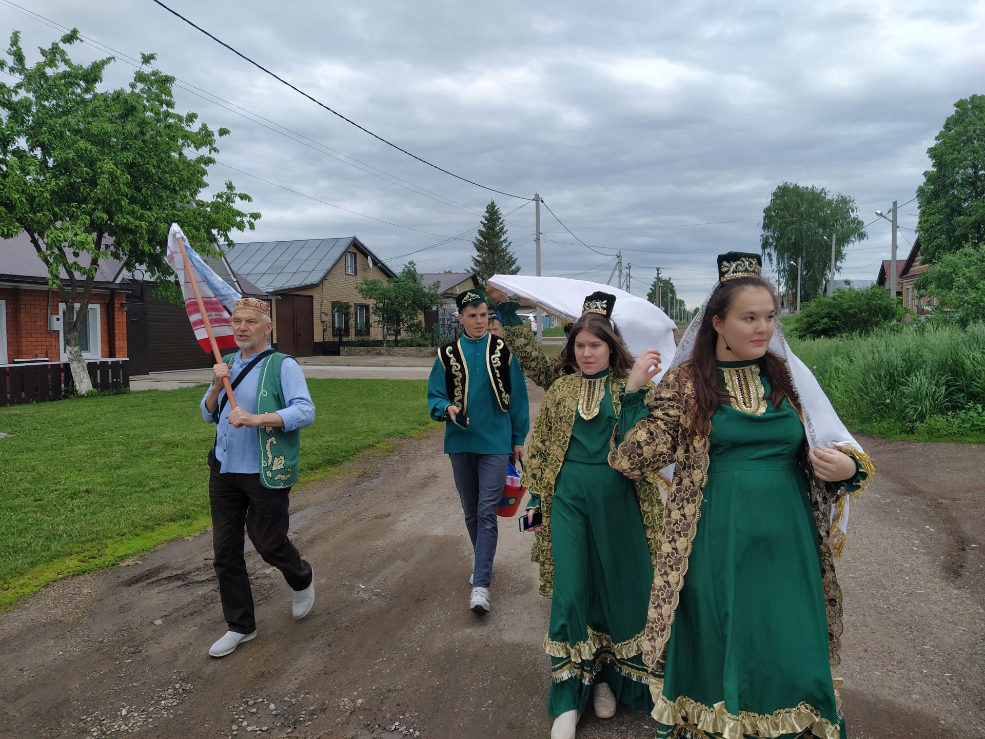 В Чистополе прошел обряд сбора полотенец (ФОТОРЕПОРТАЖ)