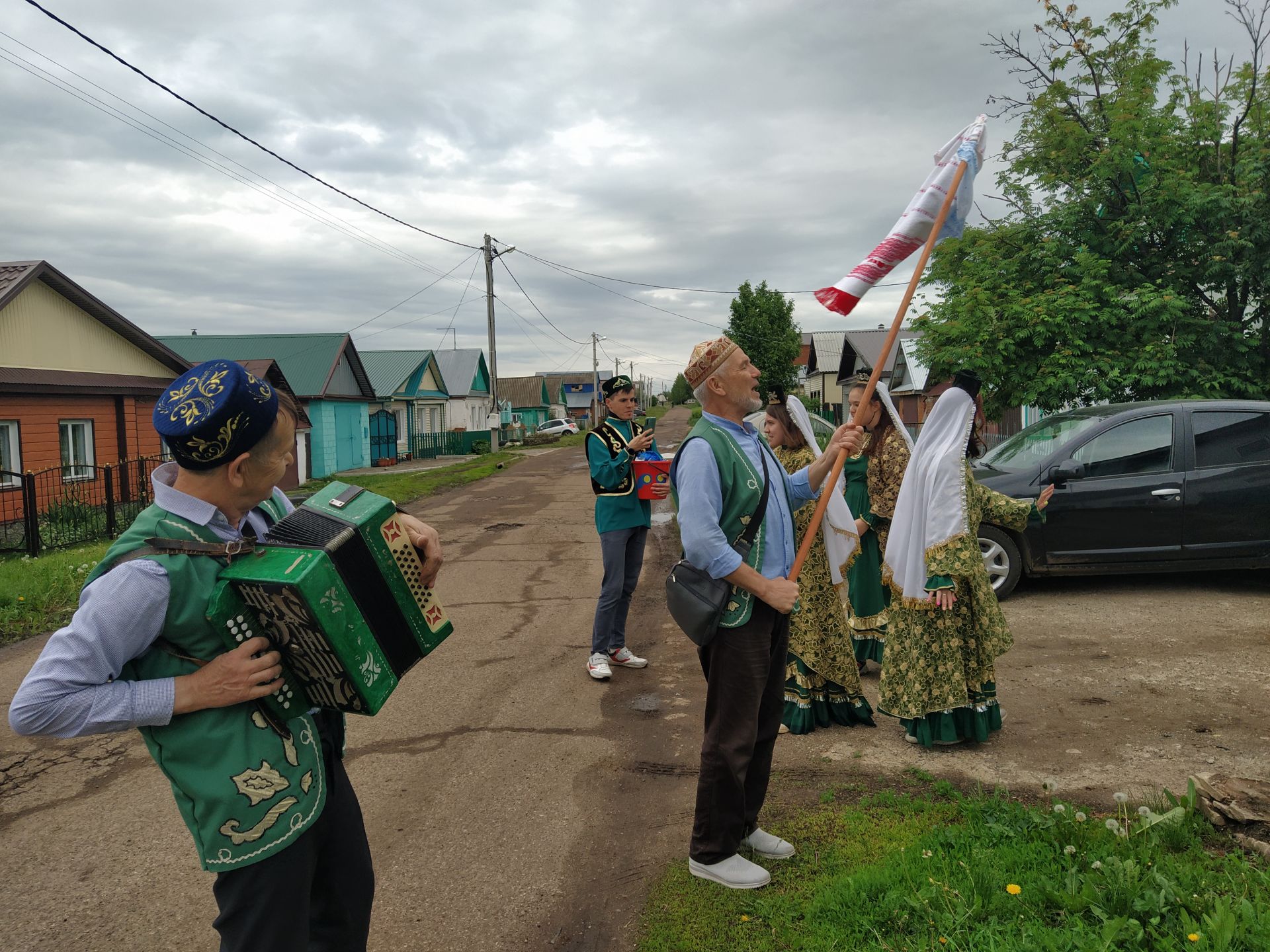 В Чистополе прошел обряд сбора полотенец (ФОТОРЕПОРТАЖ)