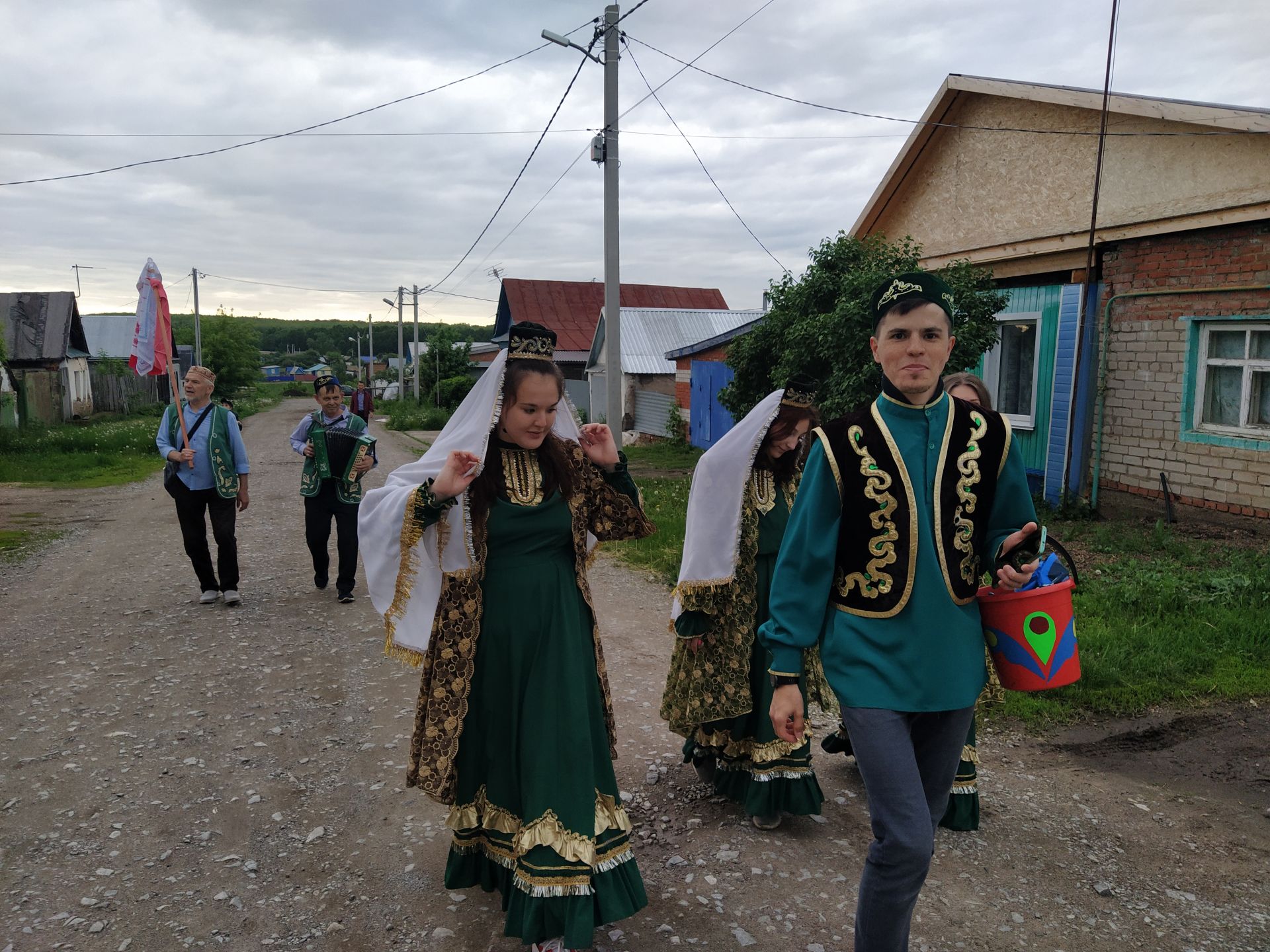 В Чистополе прошел обряд сбора полотенец (ФОТОРЕПОРТАЖ)