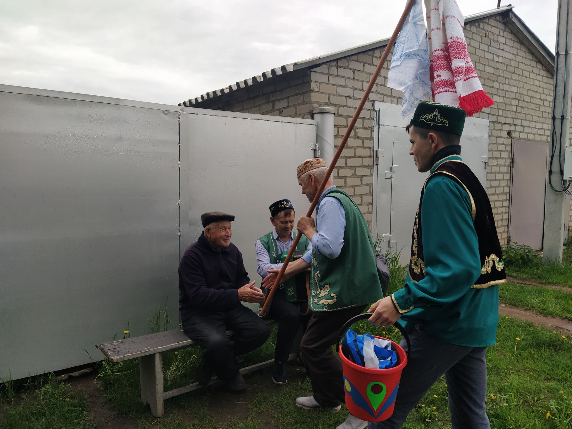 В Чистополе прошел обряд сбора полотенец (ФОТОРЕПОРТАЖ)