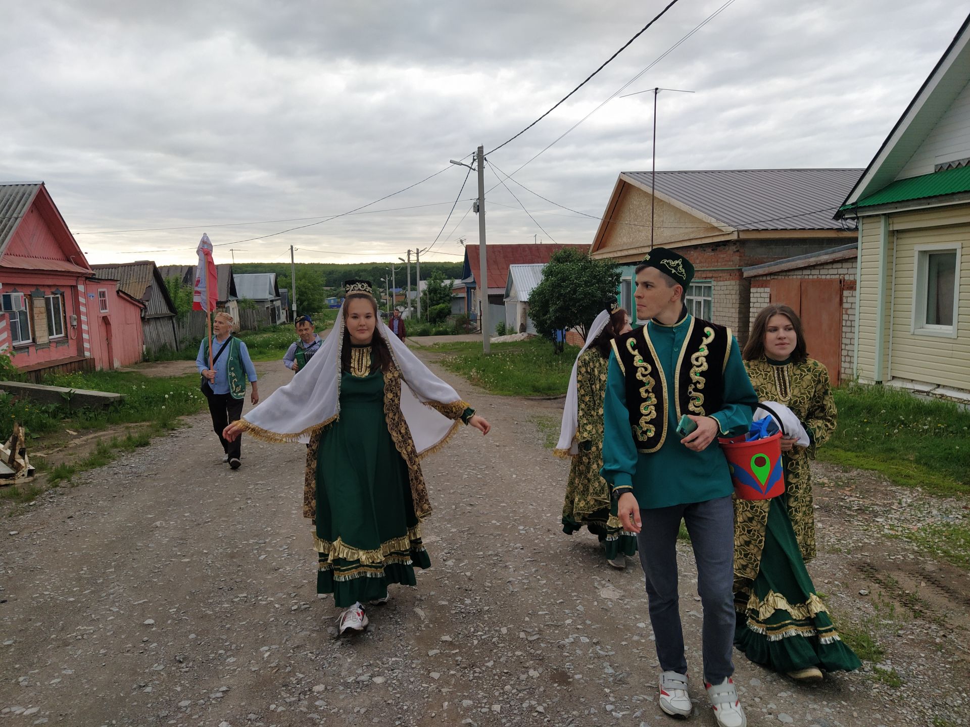 В Чистополе прошел обряд сбора полотенец (ФОТОРЕПОРТАЖ)