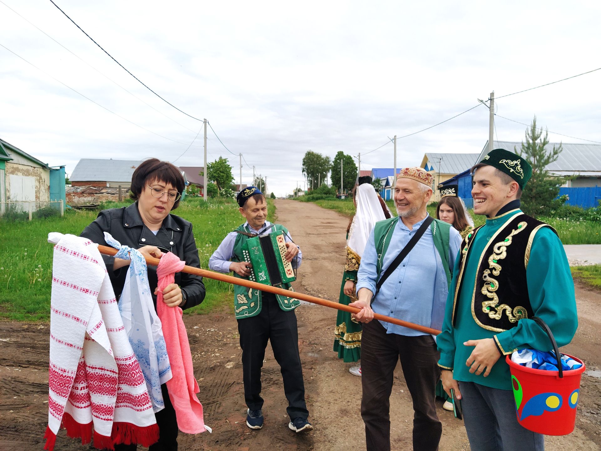 В Чистополе прошел обряд сбора полотенец (ФОТОРЕПОРТАЖ)