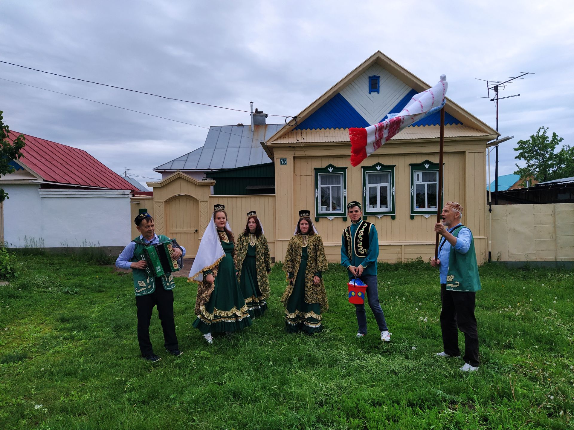 В Чистополе прошел обряд сбора полотенец (ФОТОРЕПОРТАЖ)