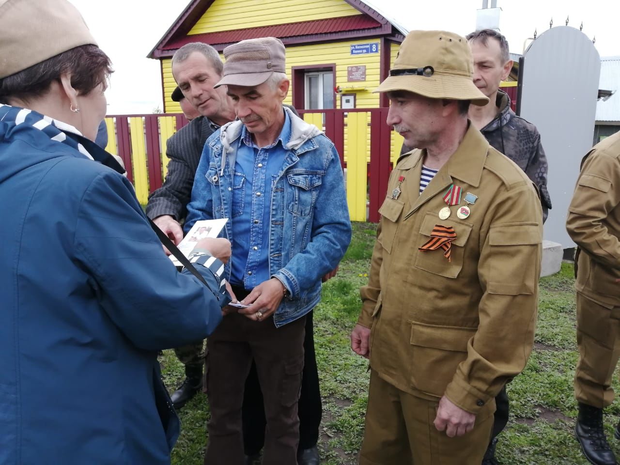 В селе Чистопольского района увековечили память воинов афганцев