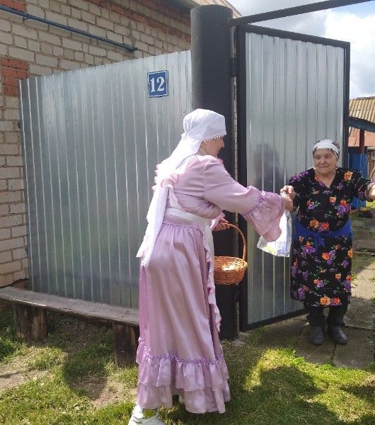 В чистопольском селе прошел обряд сбора полотенец