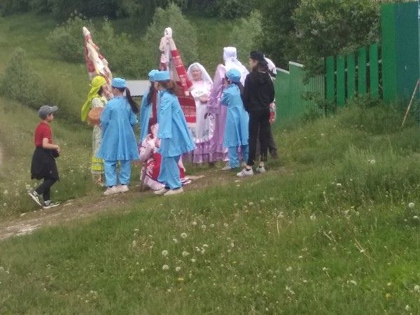 В чистопольском селе прошел обряд сбора полотенец