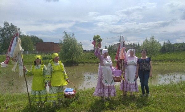 В чистопольском селе прошел обряд сбора полотенец