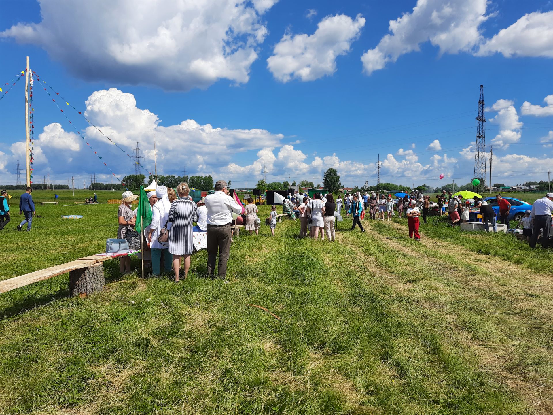 В деревне Татарский Сарсаз состоялся праздник возле озера (Фоторепортаж)