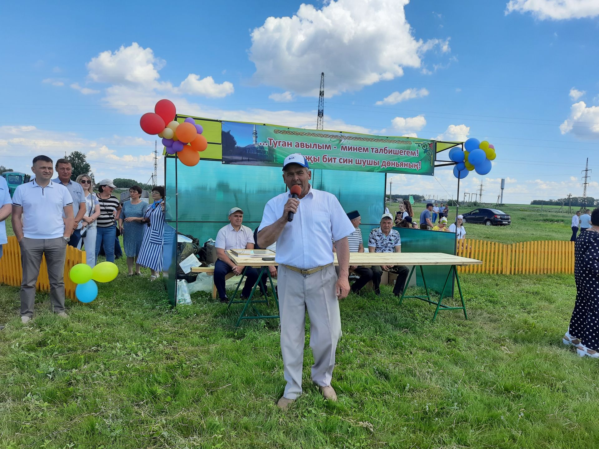 В деревне Татарский Сарсаз состоялся праздник возле озера (Фоторепортаж)