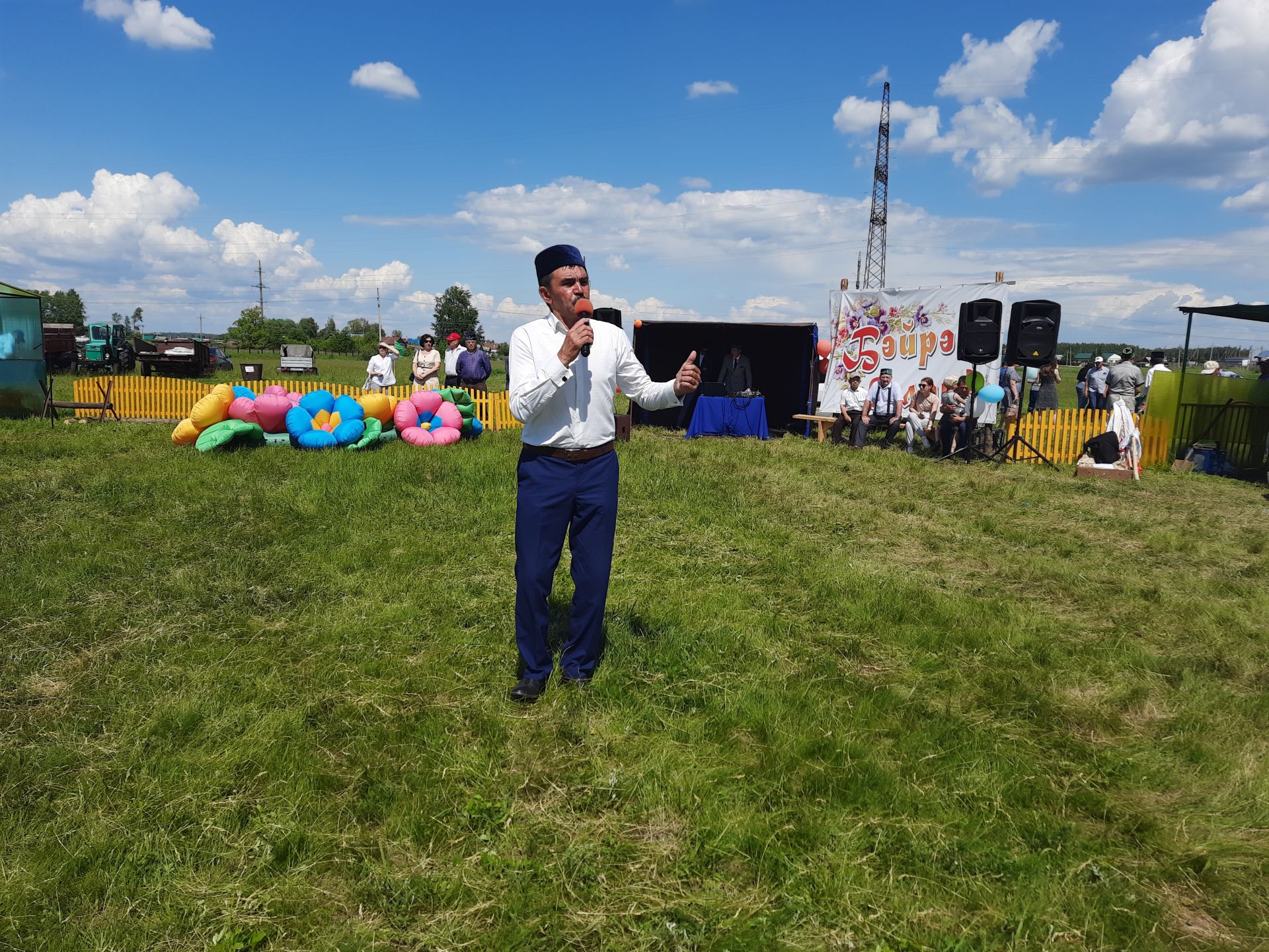 В деревне Татарский Сарсаз состоялся праздник возле озера (Фоторепортаж)