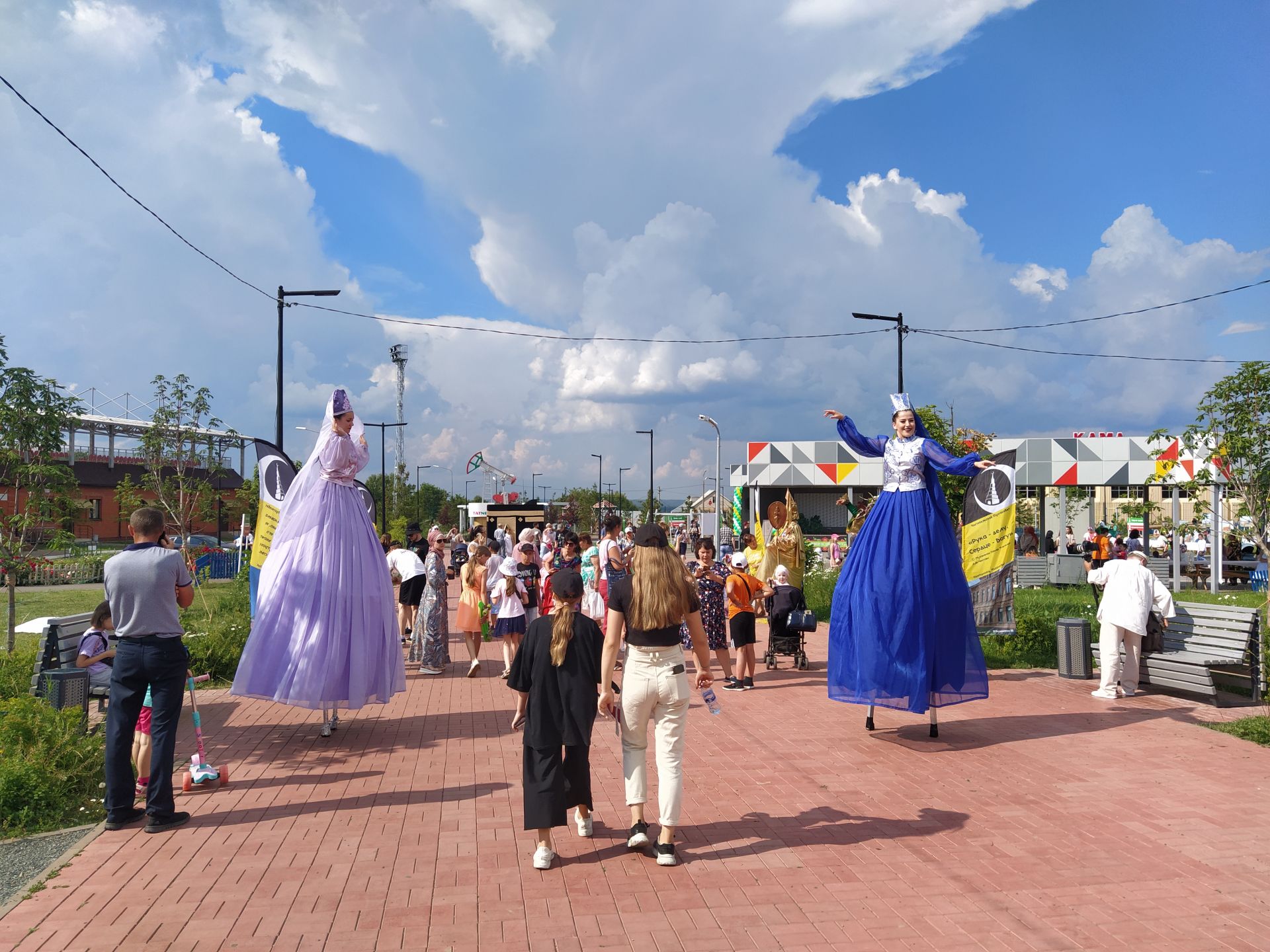 В Чистополе прошел семейный праздник, посвященный Курбан-байраму