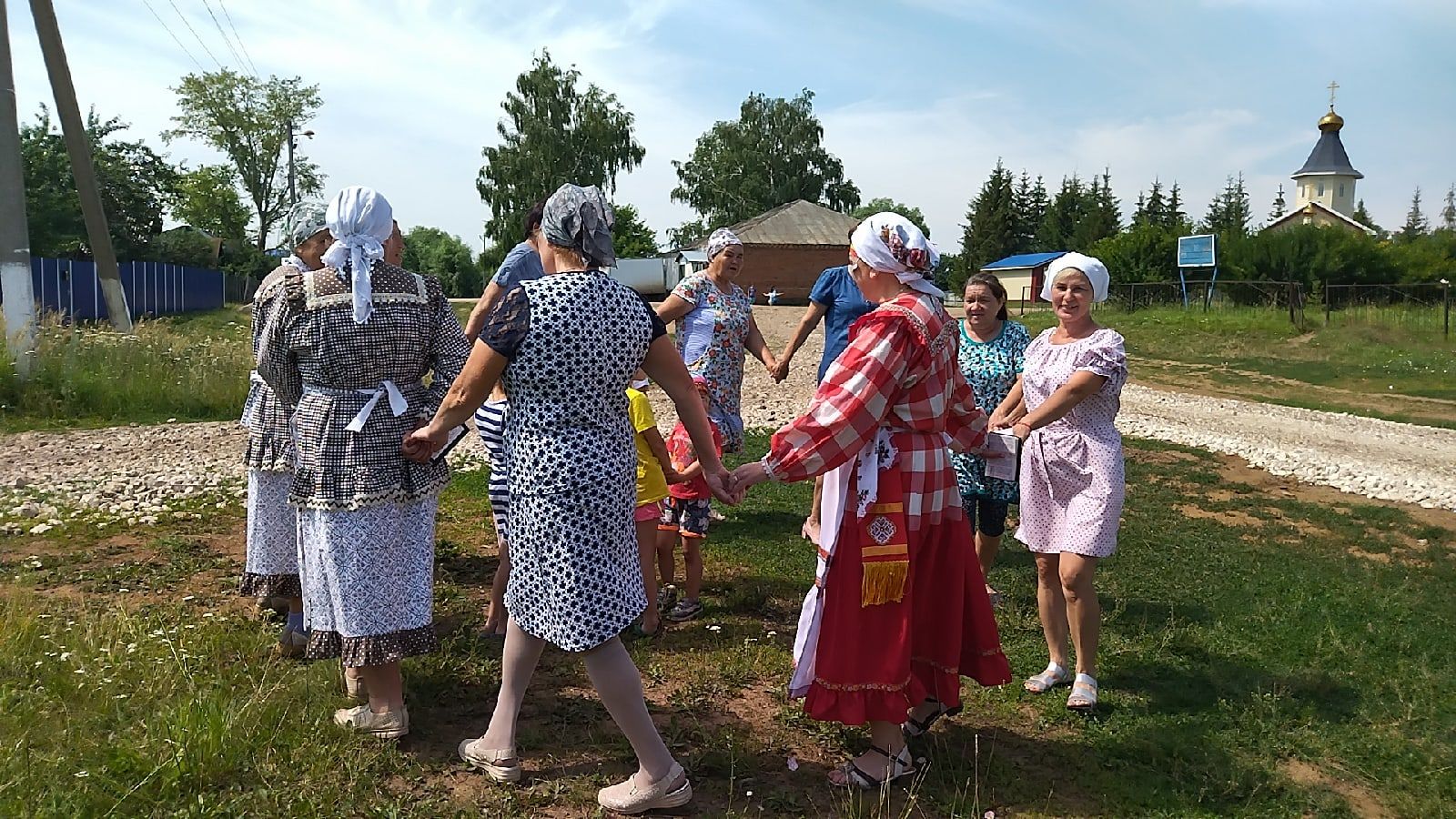 Жители чистопольского села отметили праздник Питрав