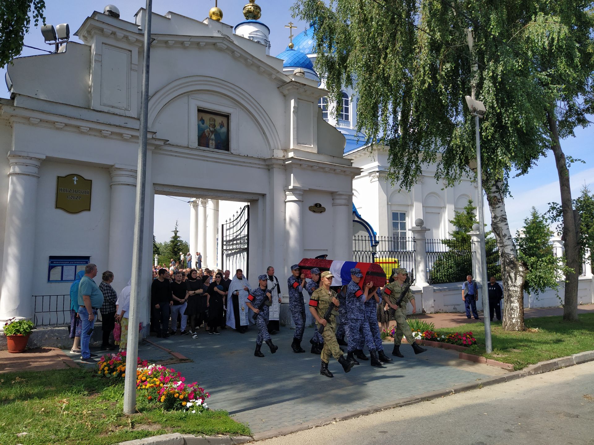 В Чистополе простились с Вячеславом Есиповым, погибшим во время спецоперации