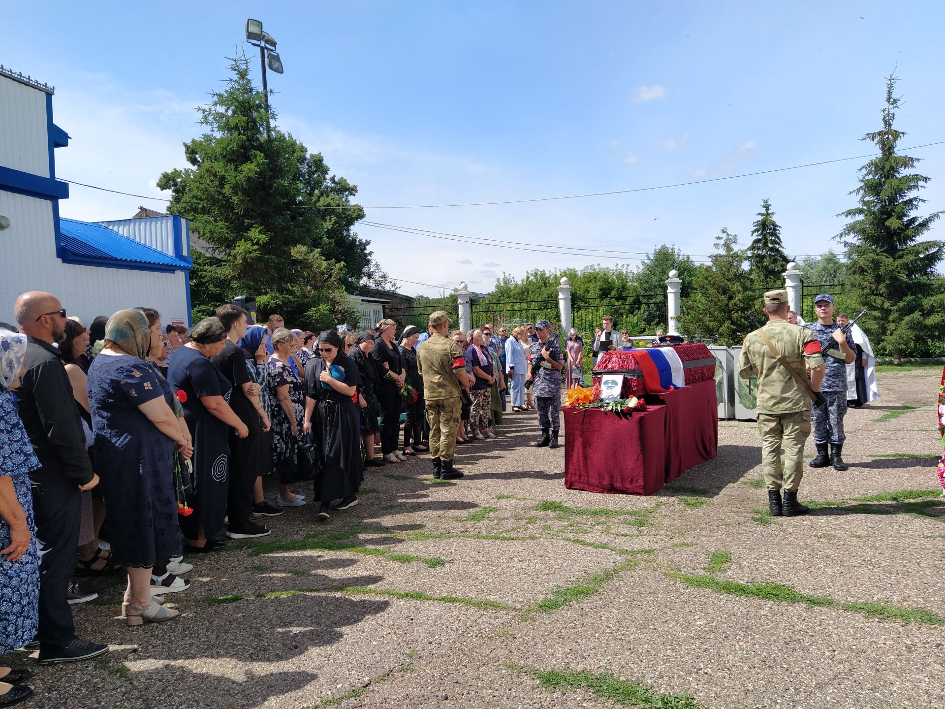 В Чистополе простились с Вячеславом Есиповым, погибшим во время спецоперации