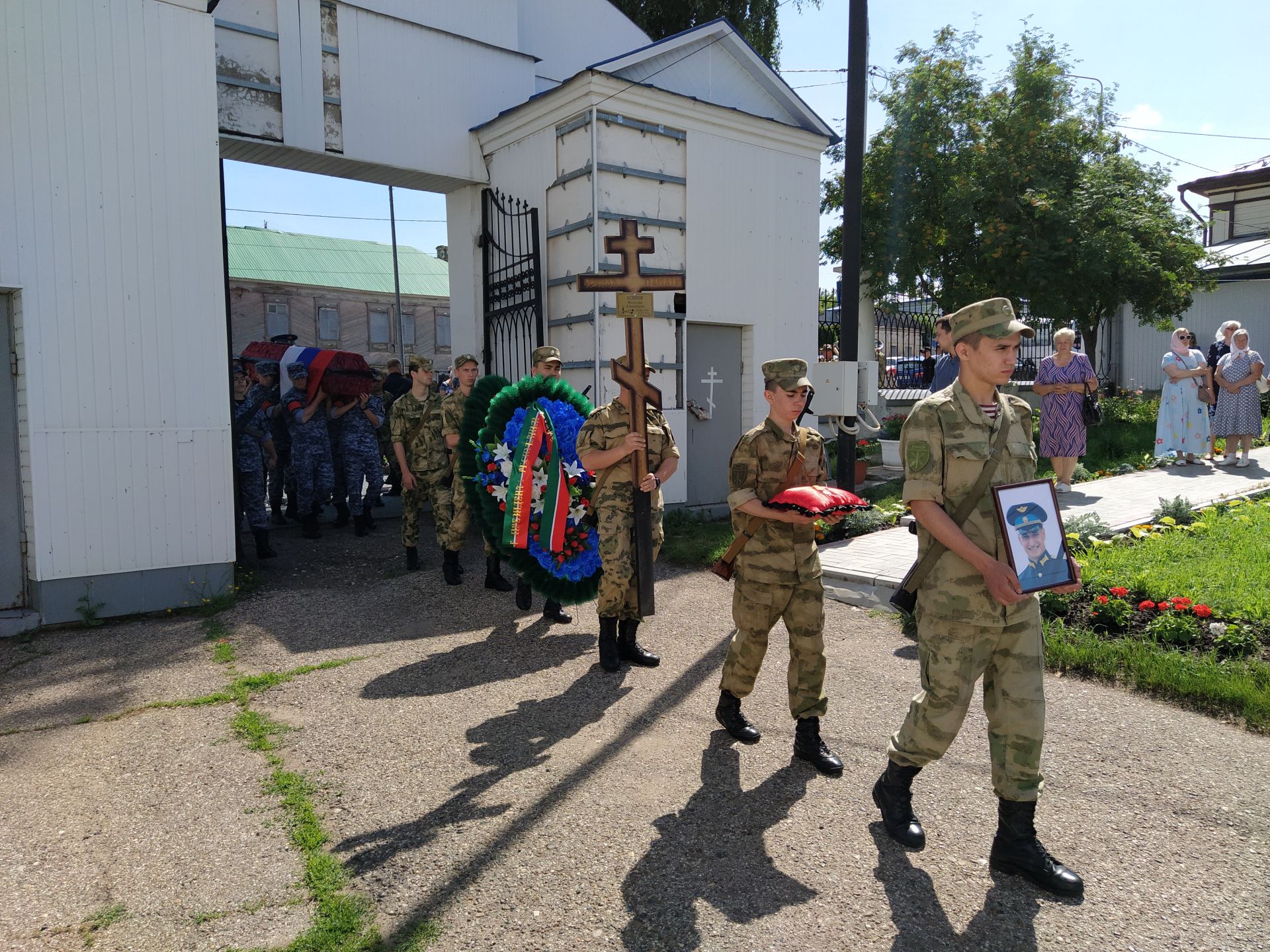 В Чистополе простились с Вячеславом Есиповым, погибшим во время спецоперации