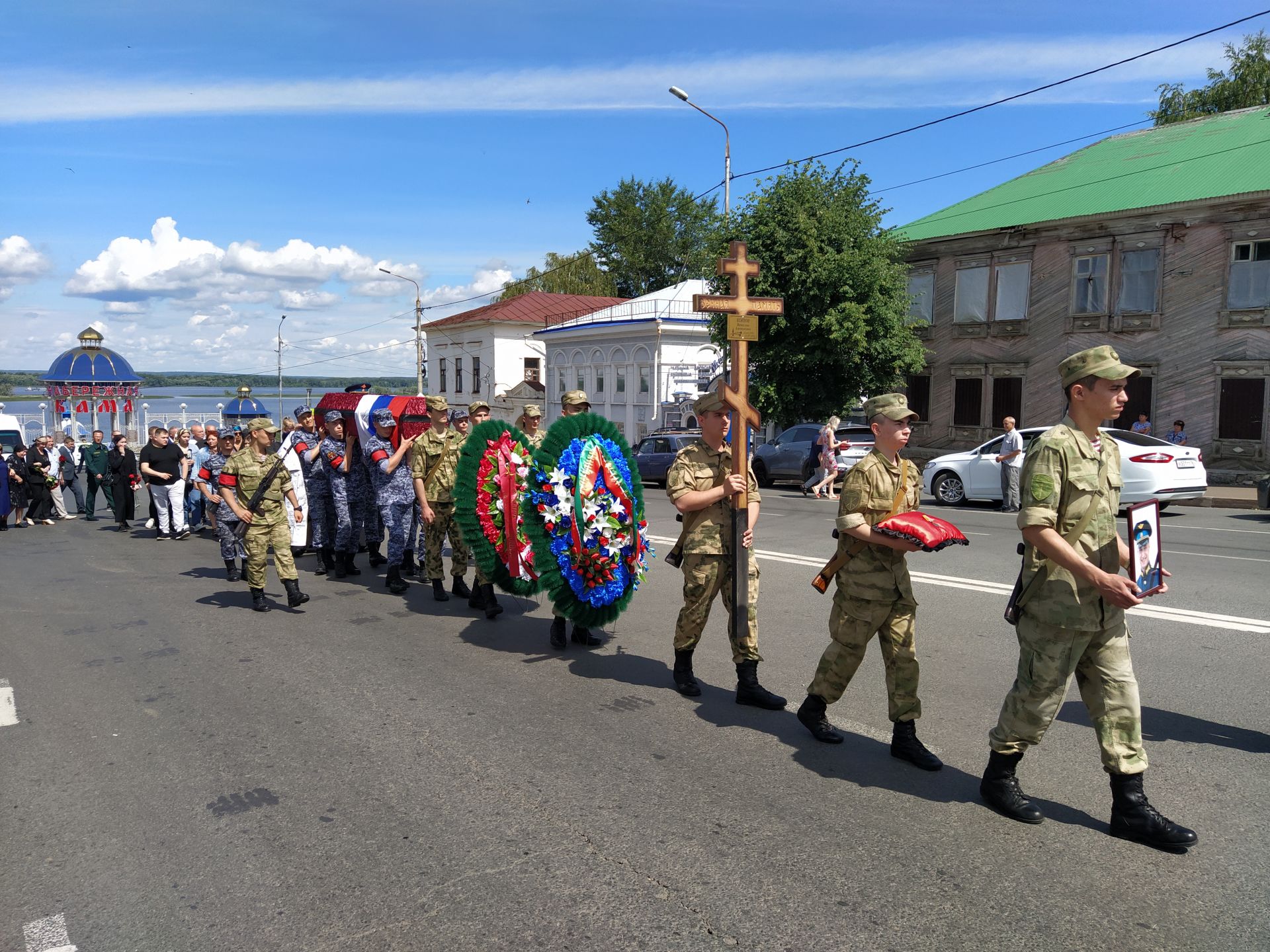 В Чистополе простились с Вячеславом Есиповым, погибшим во время спецоперации