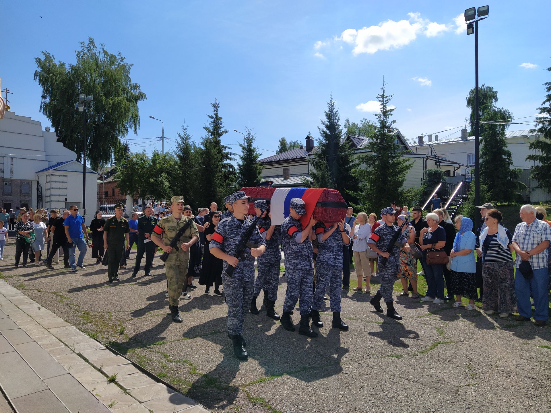 В Чистополе простились с Вячеславом Есиповым, погибшим во время спецоперации