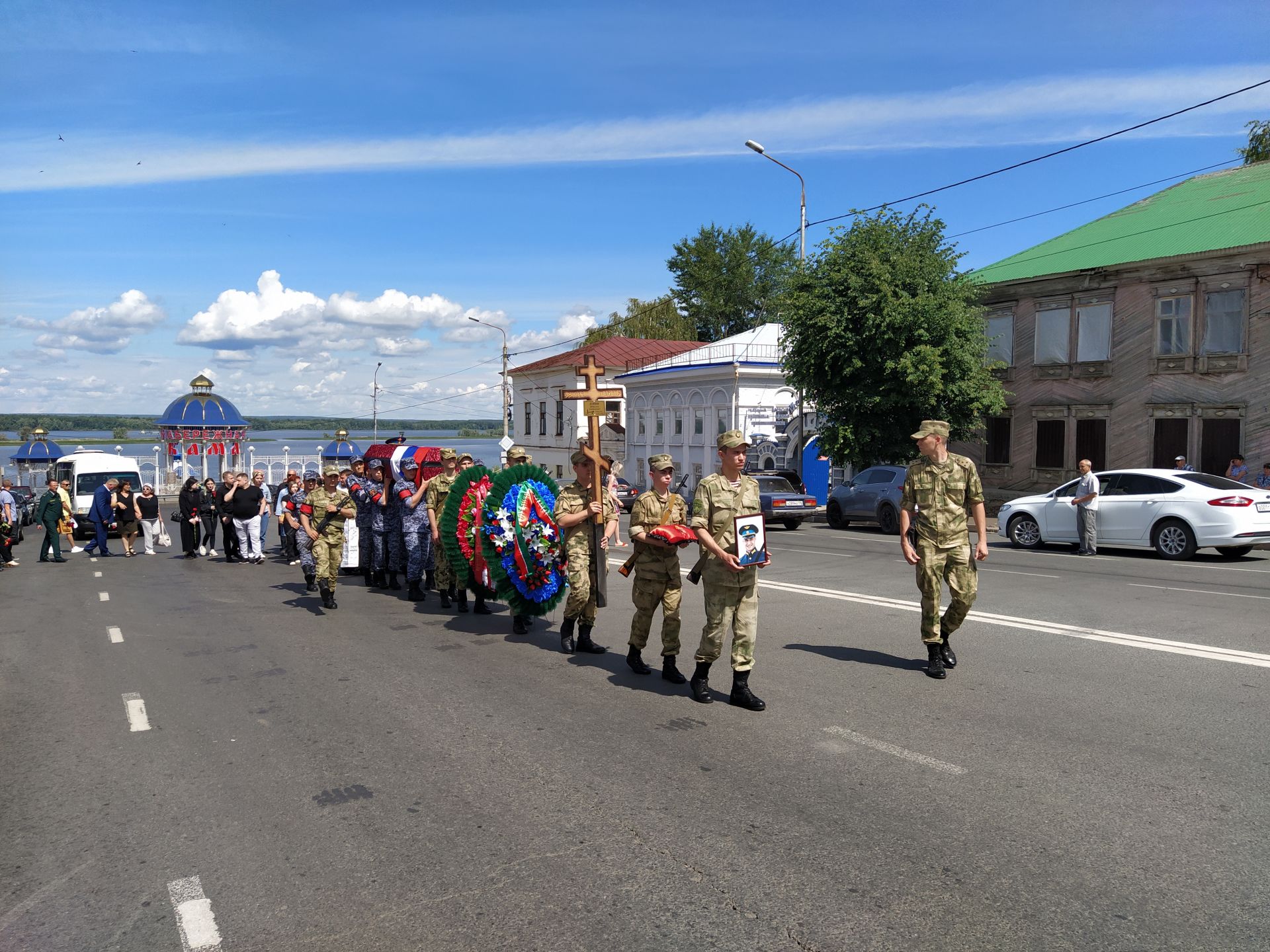 В Чистополе простились с Вячеславом Есиповым, погибшим во время спецоперации