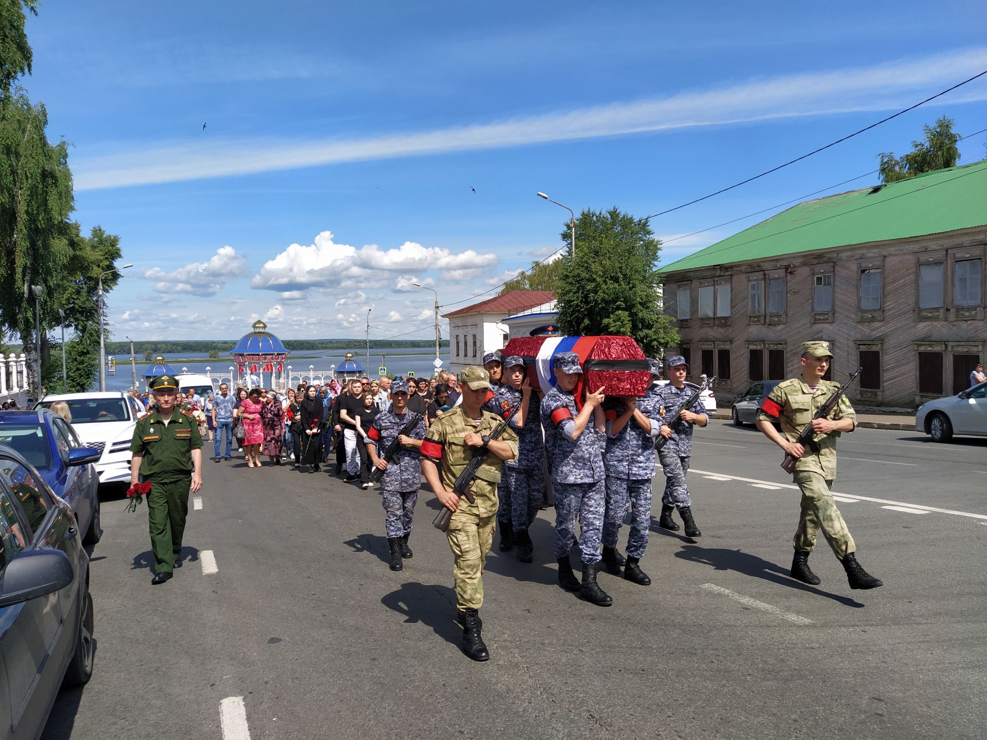 В Чистополе простились с Вячеславом Есиповым, погибшим во время спецоперации