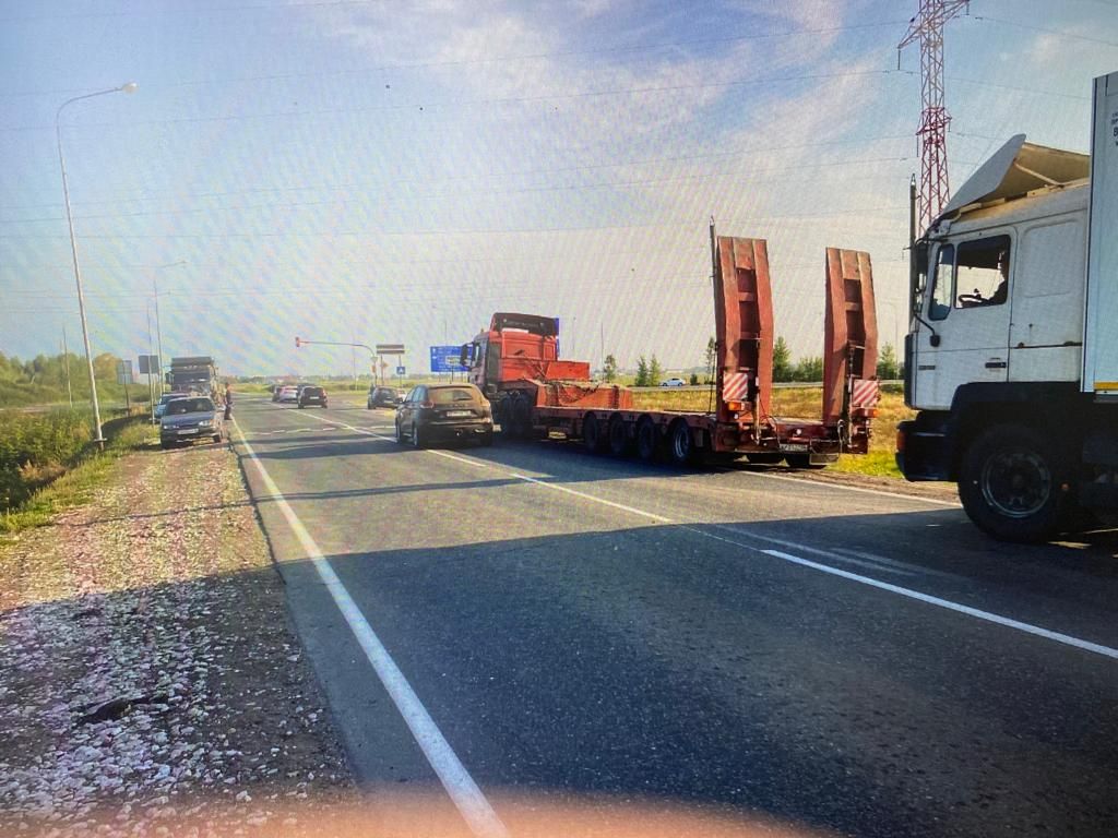 Около Чистополя проводилась массовая проверка большегрузных автомобилей