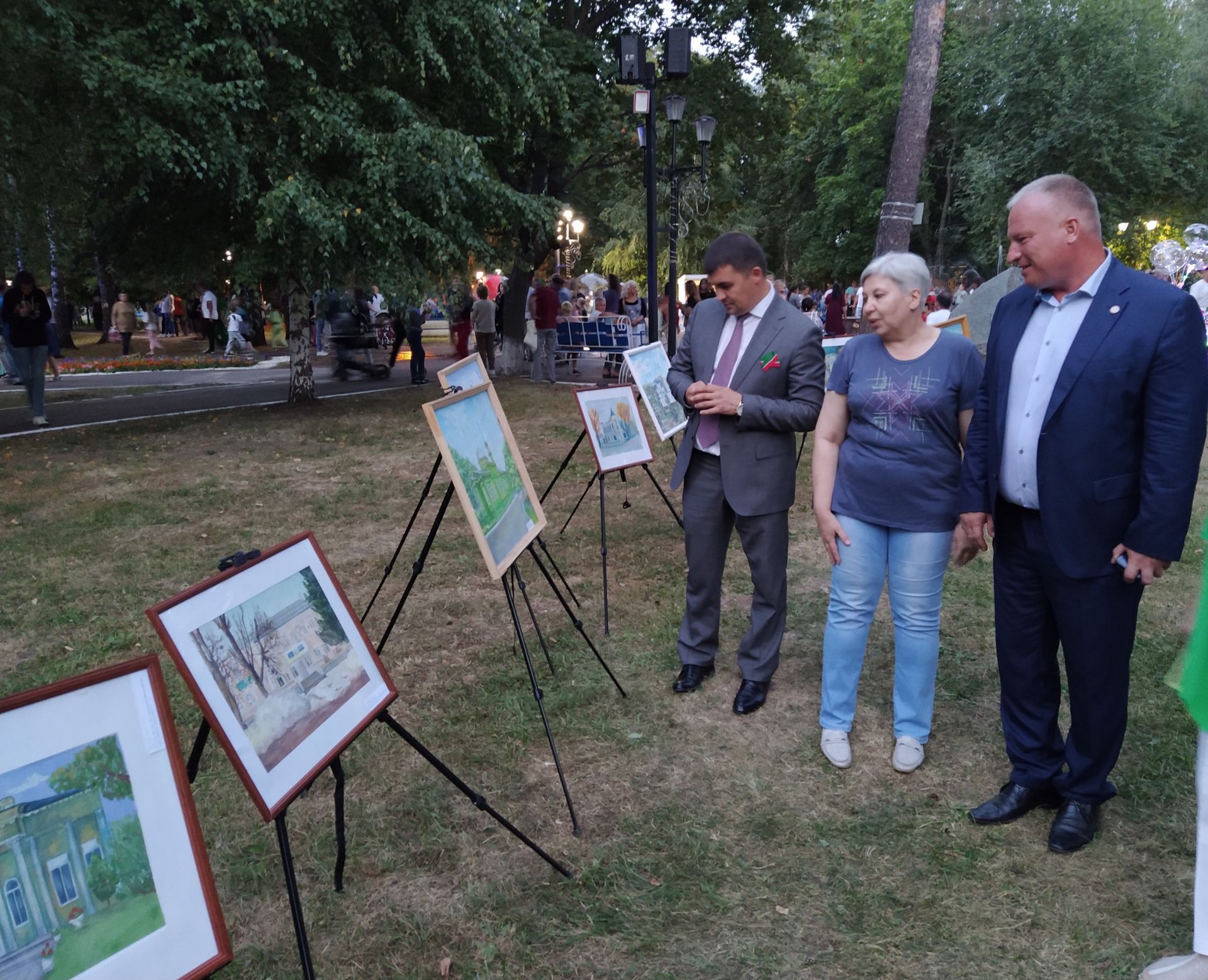 В День города для чистопольцев работали интерактивные площадки