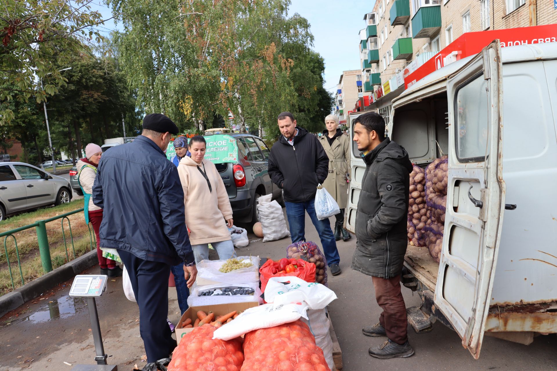 В Чистополе прошла первая в этом сезоне сельскохозяйственная ярмарка