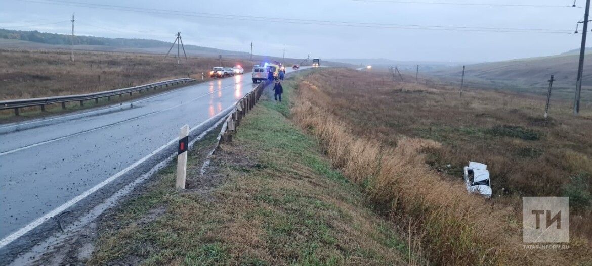 В Альметьевском районе в ДТП скончался пассажир, а водитель сбежал