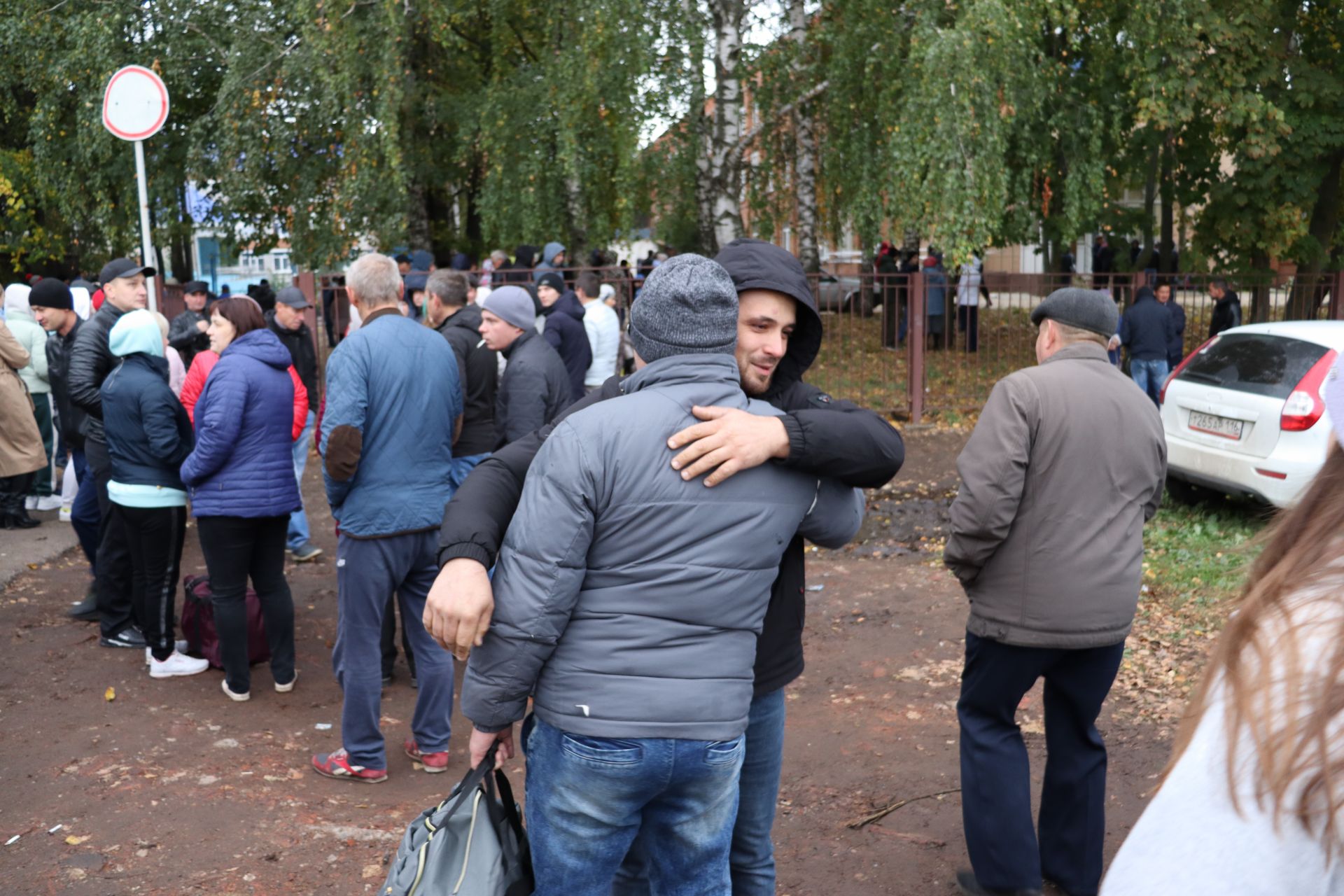 «Кто, если не мы!»: в Чистополе состоялась первая отправка мобилизованных граждан