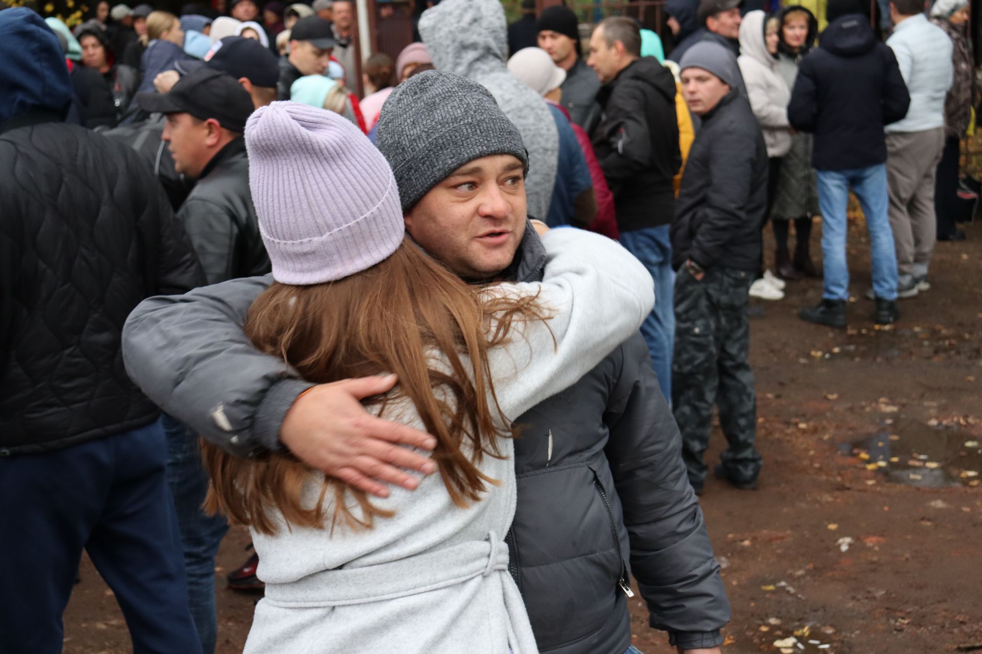 «Кто, если не мы!»: в Чистополе состоялась первая отправка мобилизованных граждан