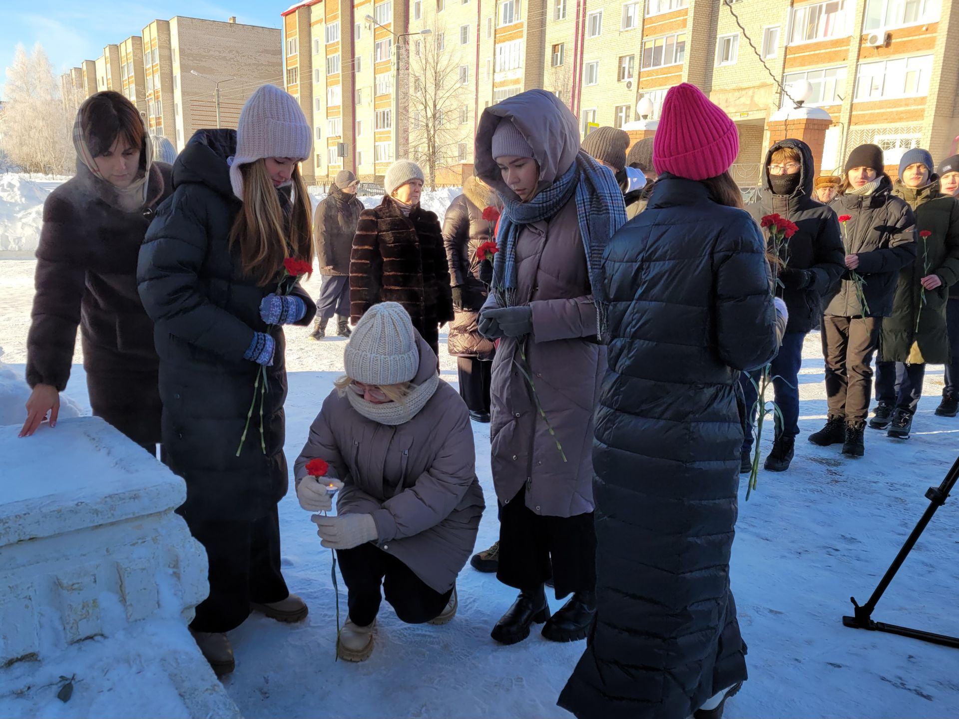 В Чистополе открыли мемориальную доску бойцу, погибшему в зоне СВО