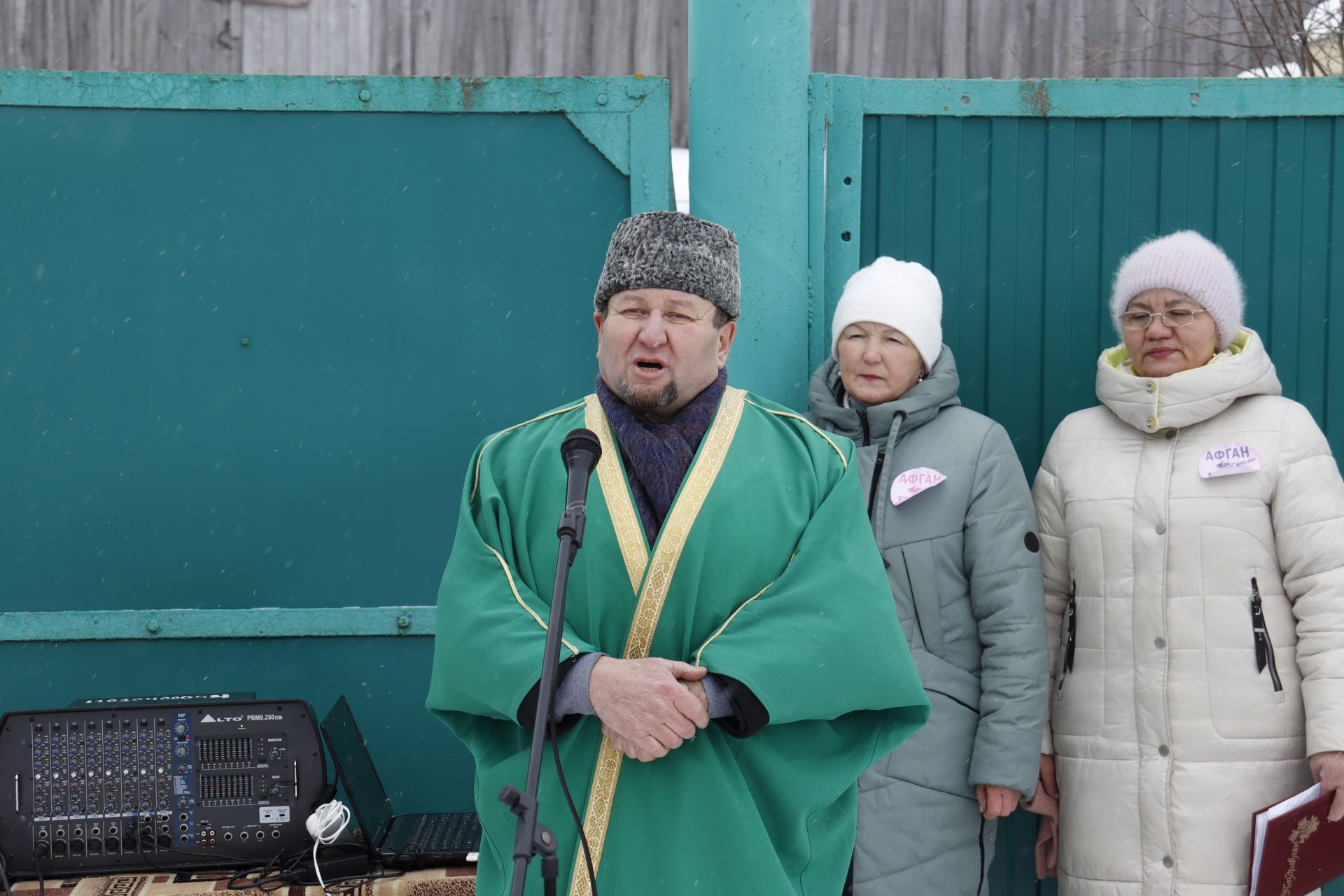 В селе Татарская Багана увековечили память воинов-афганцев (Фоторепортаж)