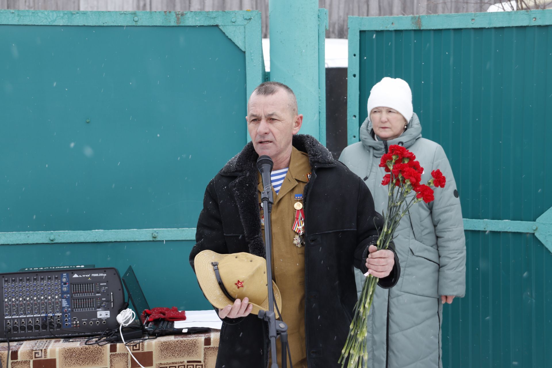 В селе Татарская Багана увековечили память воинов-афганцев (Фоторепортаж)