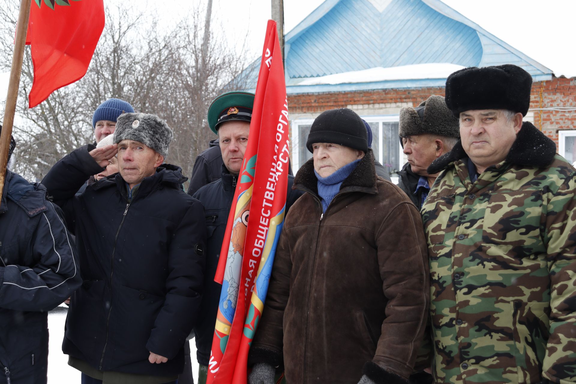 В селе Татарская Багана увековечили память воинов-афганцев (Фоторепортаж)