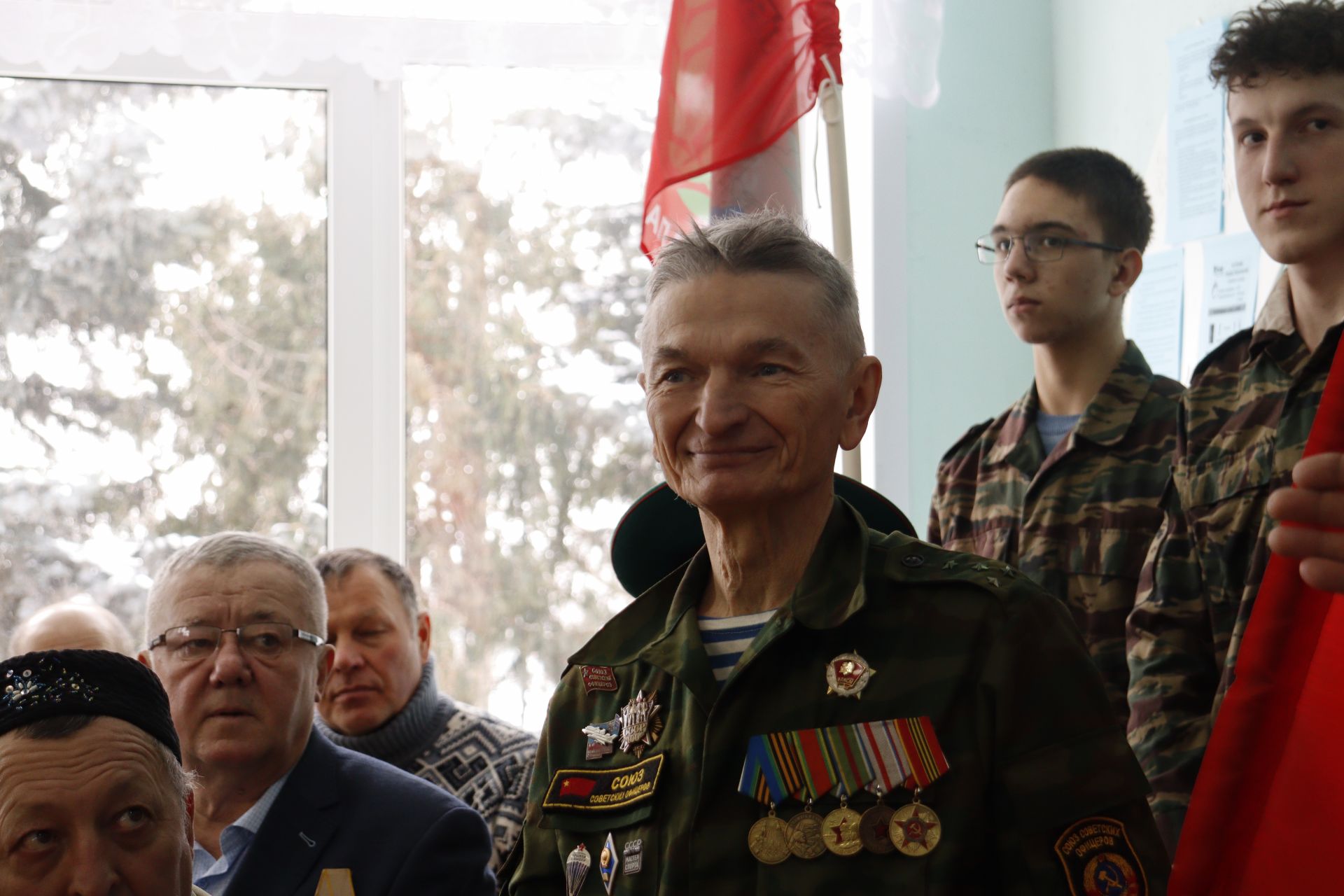 В селе Татарская Багана увековечили память воинов-афганцев (Фоторепортаж)