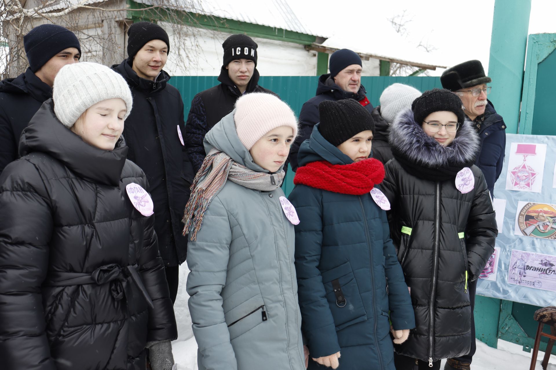 В селе Татарская Багана увековечили память воинов-афганцев (Фоторепортаж)