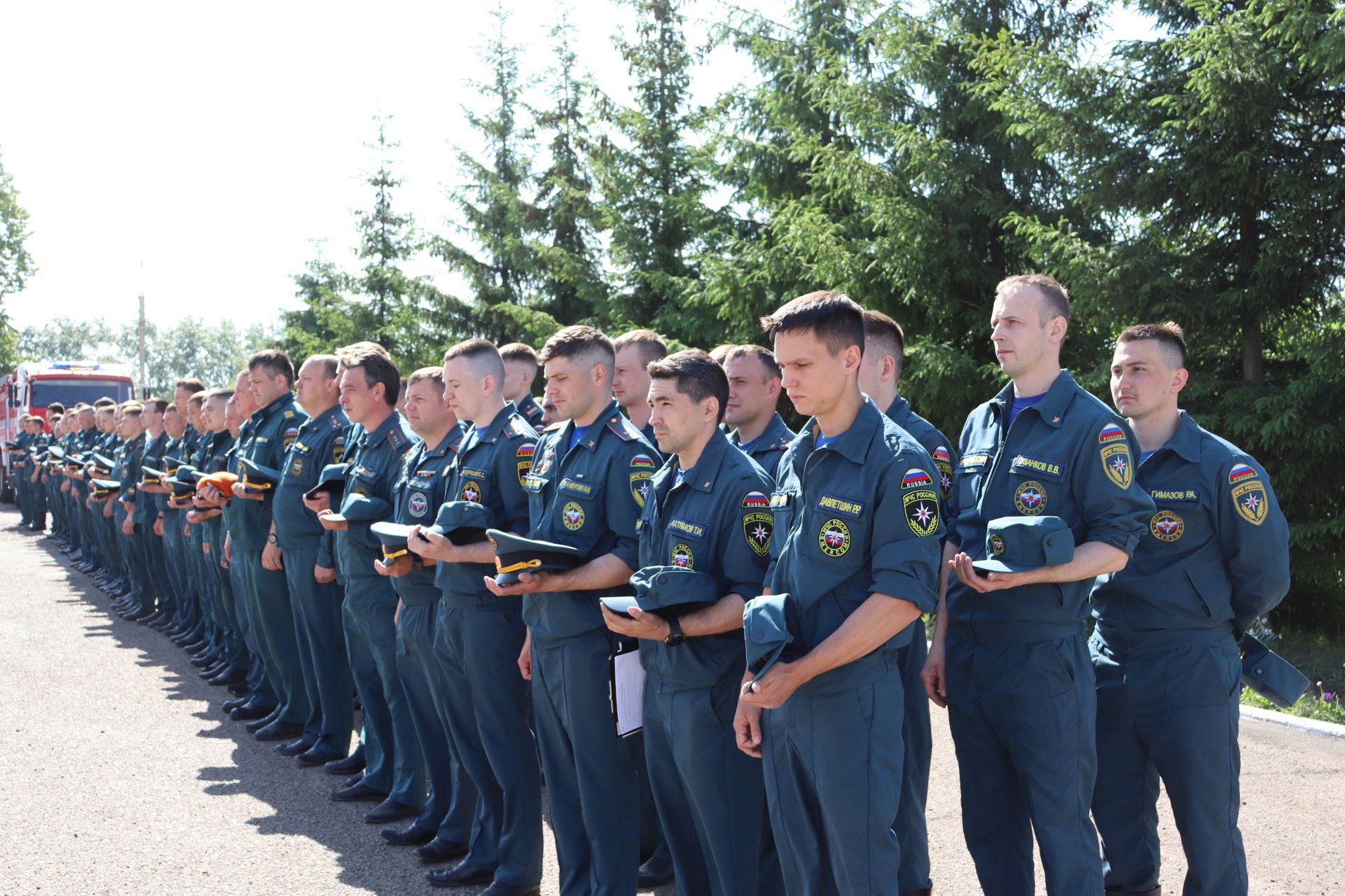 В Чистополе прошли республиканские соревнования пожарных