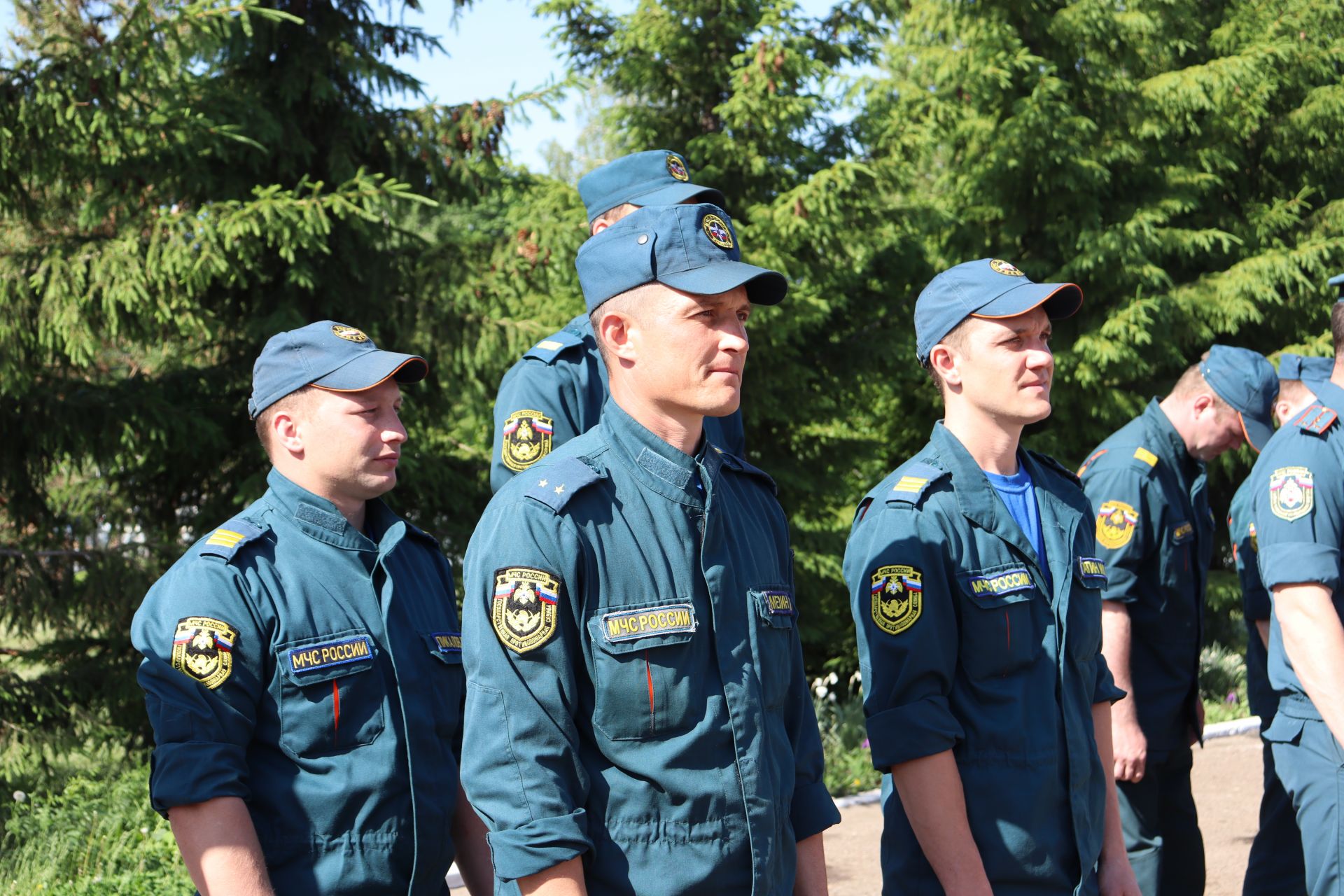 В Чистополе прошли республиканские соревнования пожарных