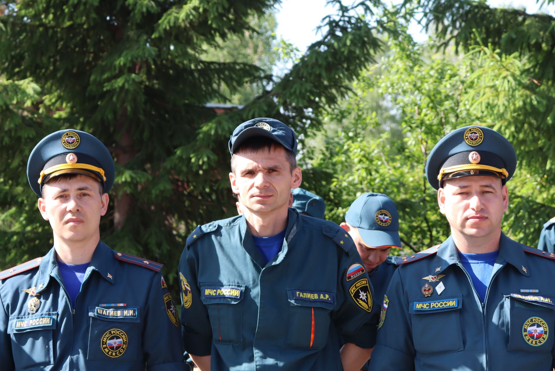 В Чистополе прошли республиканские соревнования пожарных